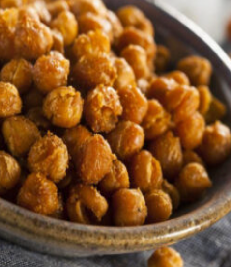 Roasted Chickpeas as a Snack