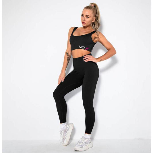 Nickfit Black Pants Set