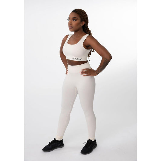 Nickfit White Pants Set